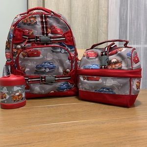 Pottery  barn kids large backpack and lunch set